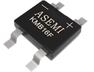 KMB16F/KMB14F/KMB110F，ASEMI SMD schottky rectifier bridge