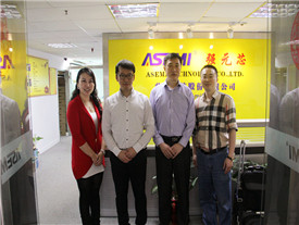Korean Customer was Visited ASEMI Office in 2016