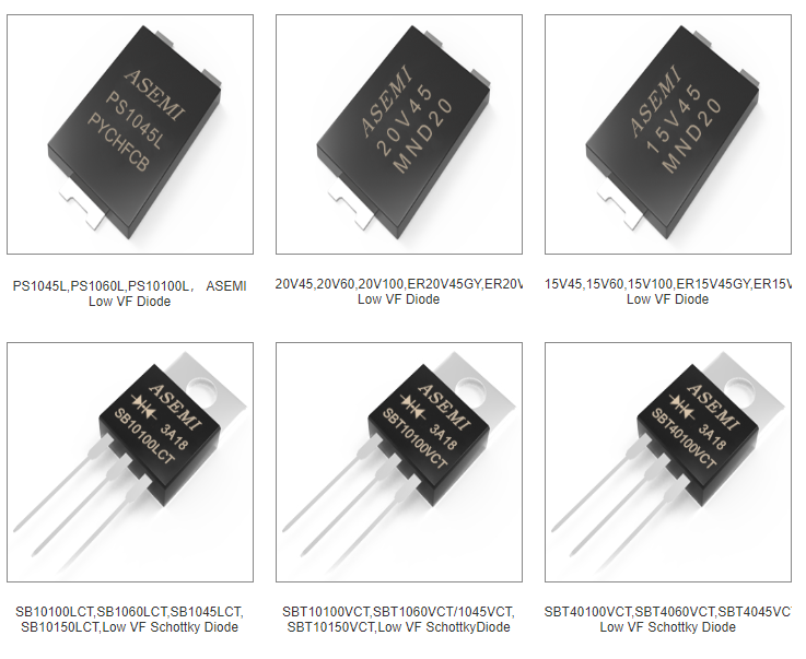 ASEMI- the prospect of low vf Schottky diodes