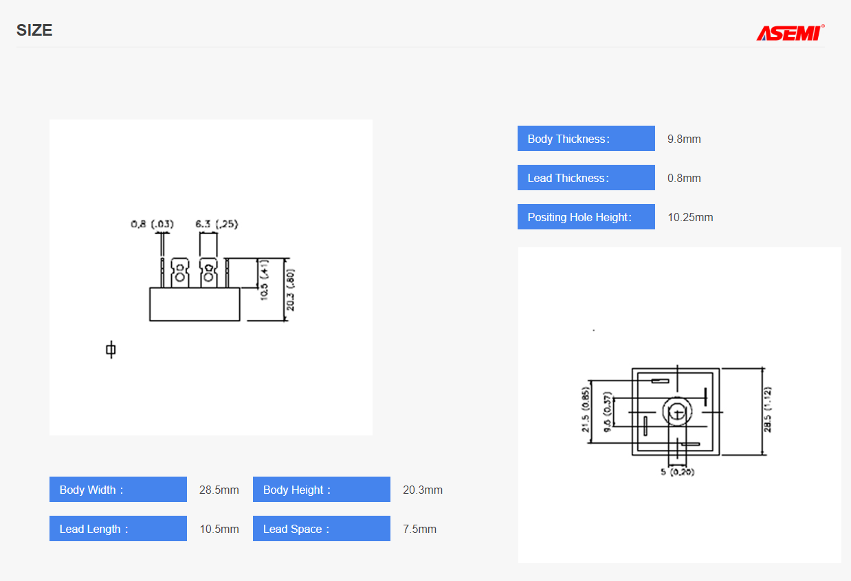 36MB160A single phase rectifier bridgeof ASEMI brand.4