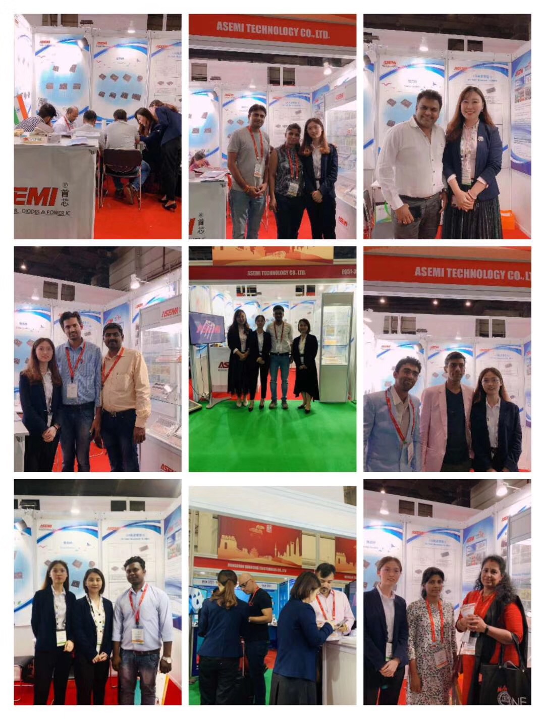 ASEMI as Exhibitor in the Electronica India 2019 in Noida 5