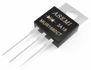 MUR1660CT,MUR1640CT,MUR1620CT, ASEMI Fast recovery diode