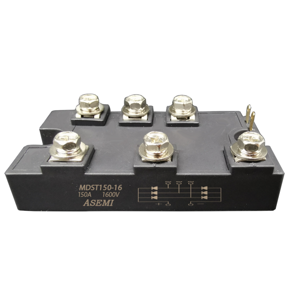 MDST150-16,MDST100-16, ASEMI Three Phase Rectifier Module