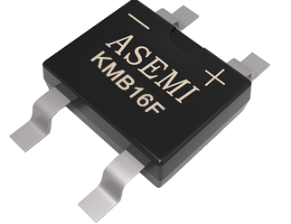 KMB16F/KMB14F/KMB110F，ASEMI SMD schottky rectifier bridge