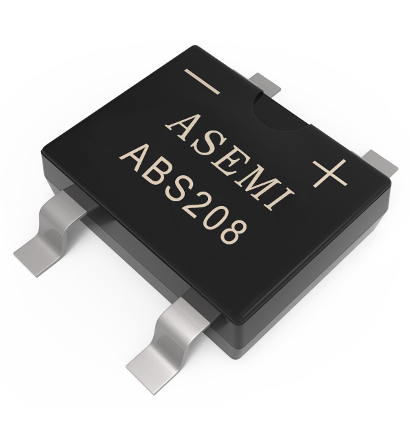 ABS210,ABS208,ABS206,ABS204,ABS202 ASEMI SMD  bridge rectifier