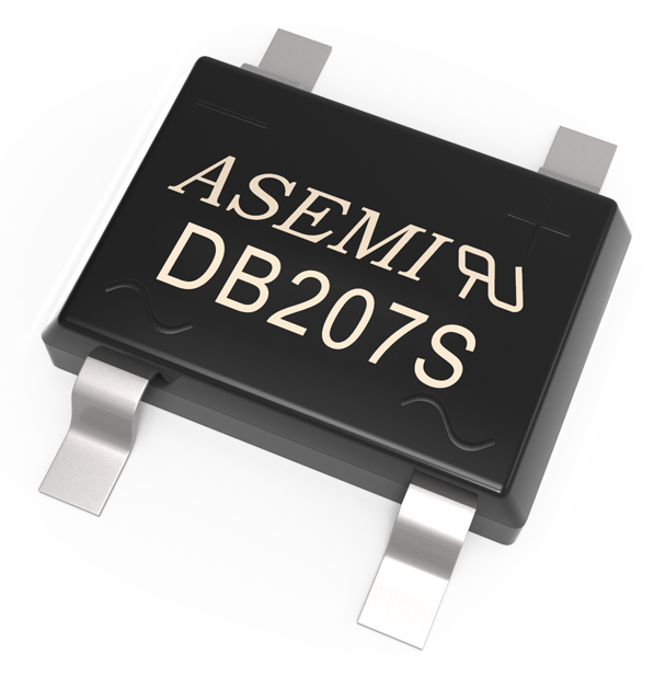 DB207S/DB206S/DB205S/DB204S/DB203S ASEMI SMD  bridge rectifier