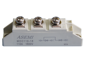 MDC110-16,MDC110-12,MDC100-16,M, ASEMI Silicon controlled module