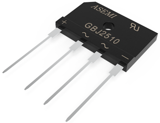 GBJ2510,GBJ2508,GBJ2506,GBJ2504,GBJ2502 ASEMI  Bridge Rectifier