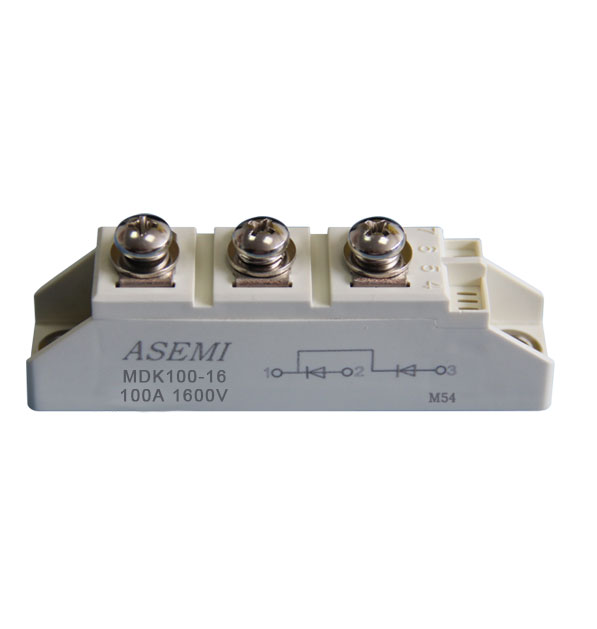 MDK110-16,MDK110-12,MDK100-16, ASEMI Silicon controlled module