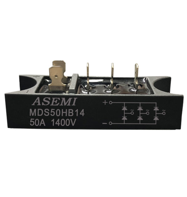 MDS50HB16/MDS50HB14/ ASEMI Three-phase rectifier module