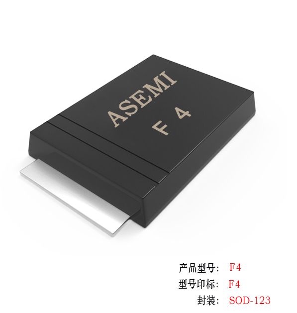 (F7-SOD123）F7/F6/F5/F4/F3,  ASEMI fast recovery diode